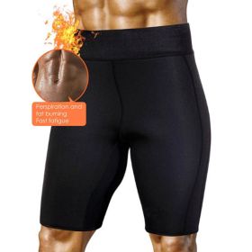 Sauna Sweat Fitness Slimming Men Shorts Body Shaper (Option: 5 sub pants-XL)