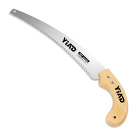 Wooden Handle With A Knife Saw (Option: 1pc)